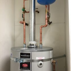 Water heater Install ©MCM Plumbing